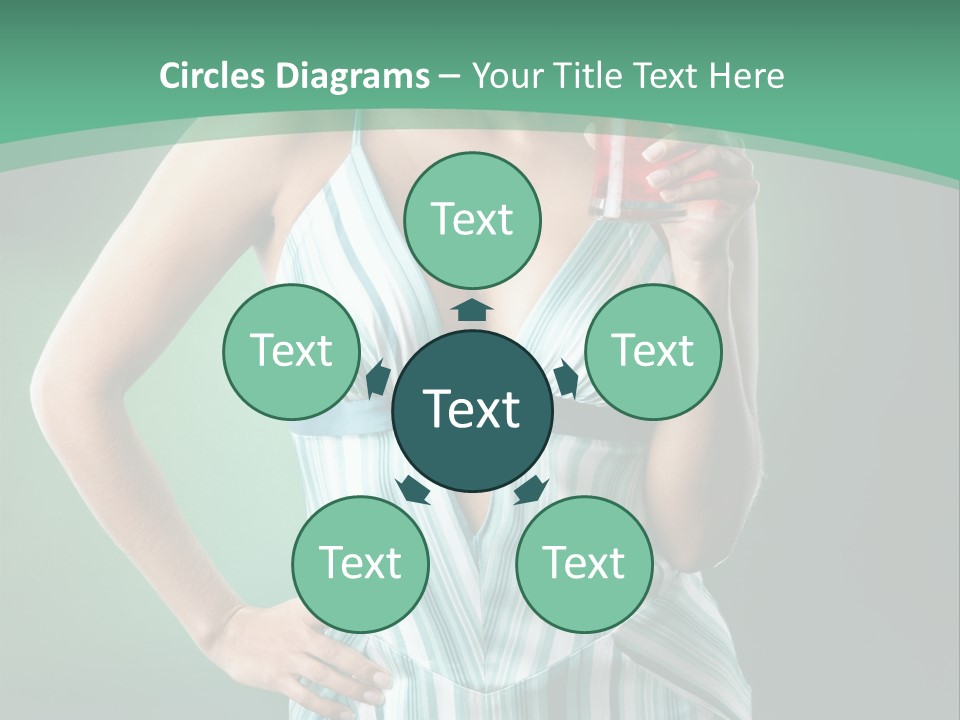 Metaphor Courage Work PowerPoint Template