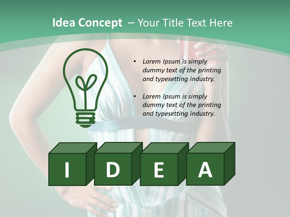 Metaphor Courage Work PowerPoint Template