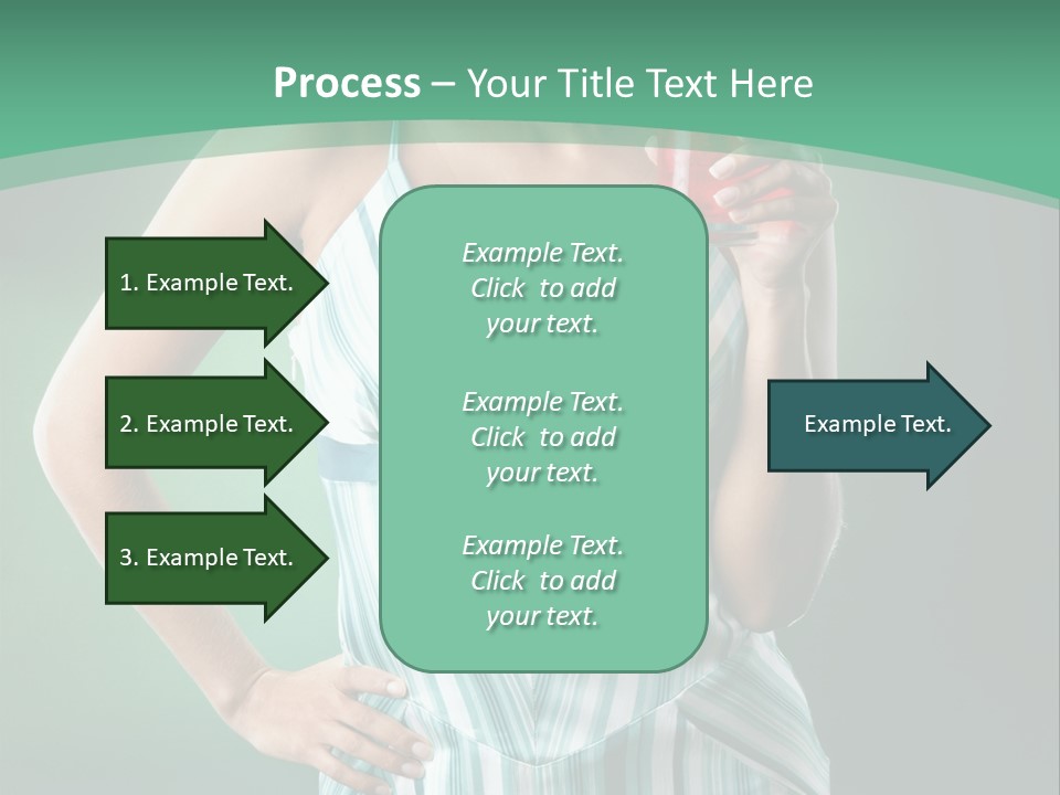 Metaphor Courage Work PowerPoint Template
