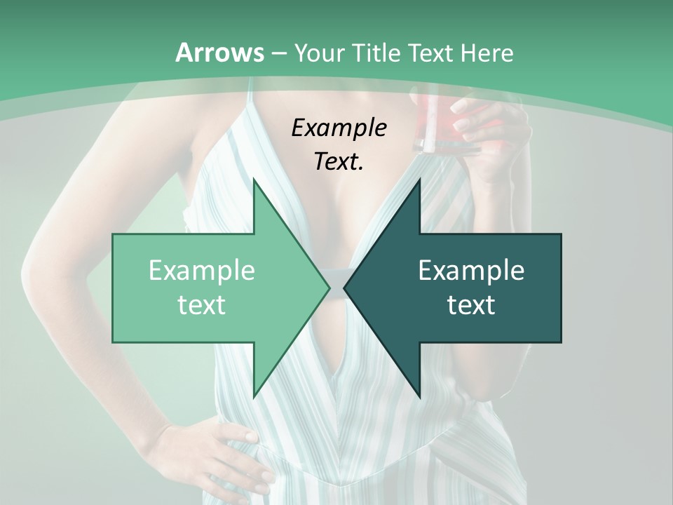 Metaphor Courage Work PowerPoint Template