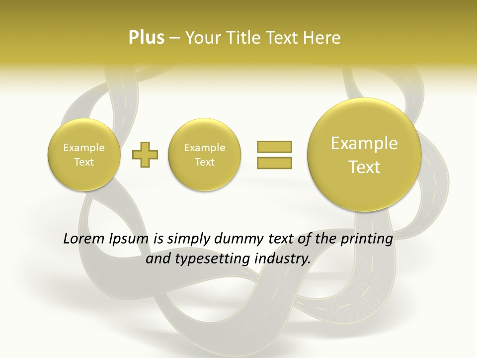 Success Symbol Target PowerPoint Template