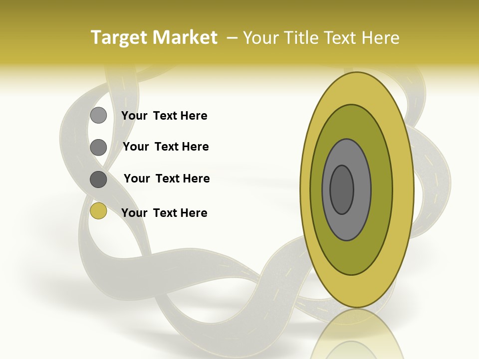 Success Symbol Target PowerPoint Template