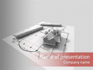 Home Frame Exterior PowerPoint Template