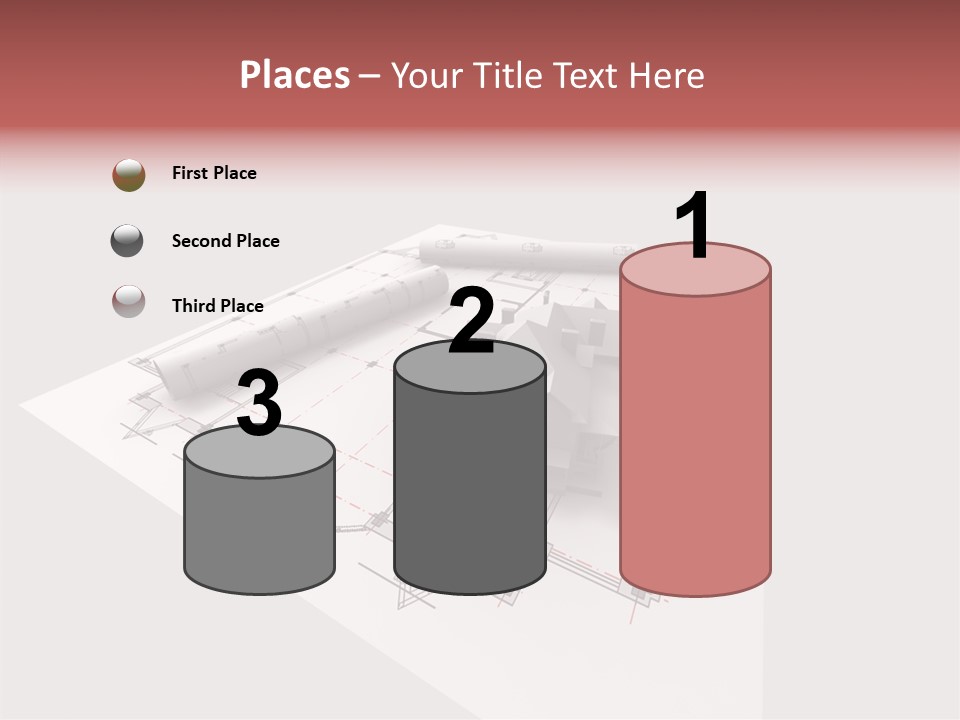 Home Frame Exterior PowerPoint Template