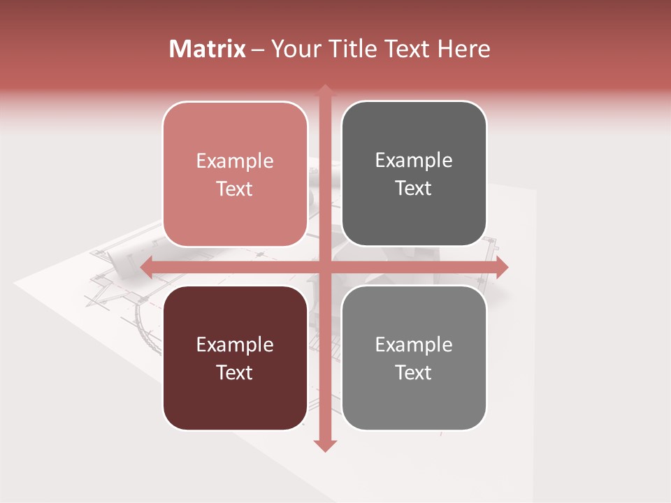 Home Frame Exterior PowerPoint Template
