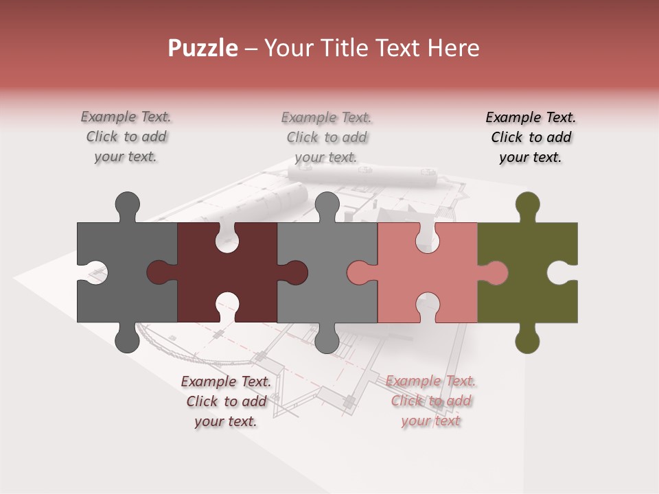 Home Frame Exterior PowerPoint Template