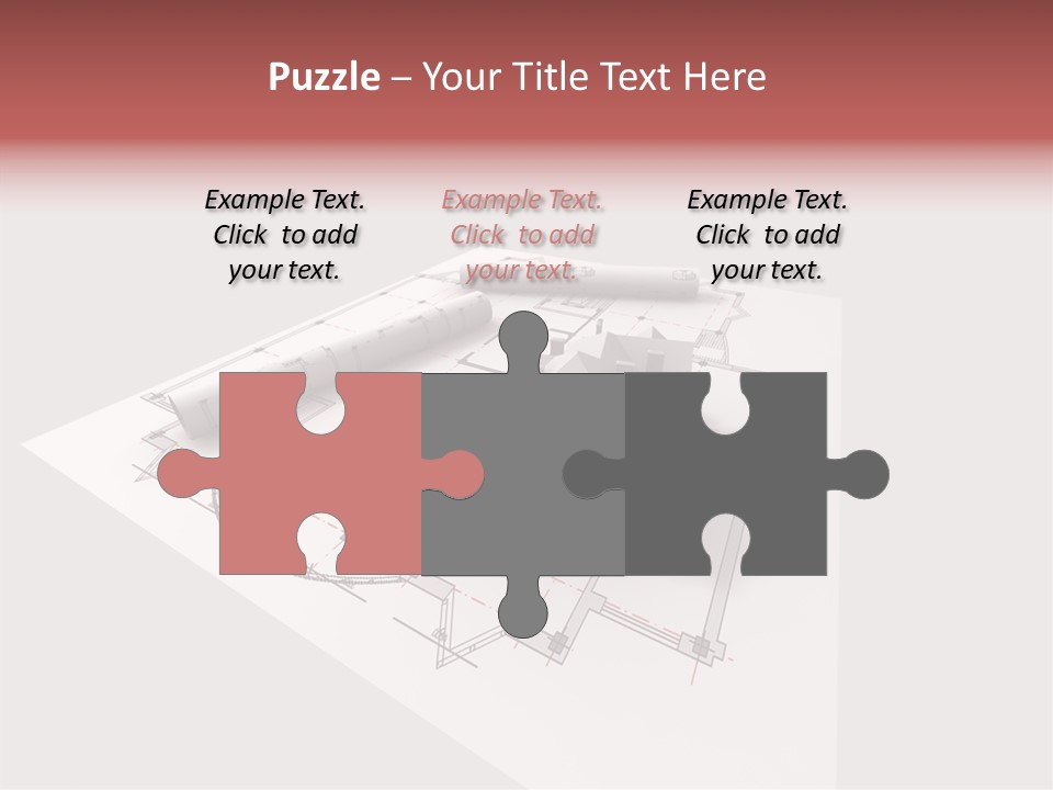 Home Frame Exterior PowerPoint Template