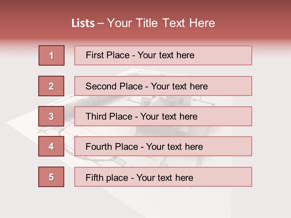 Home Frame Exterior PowerPoint Template