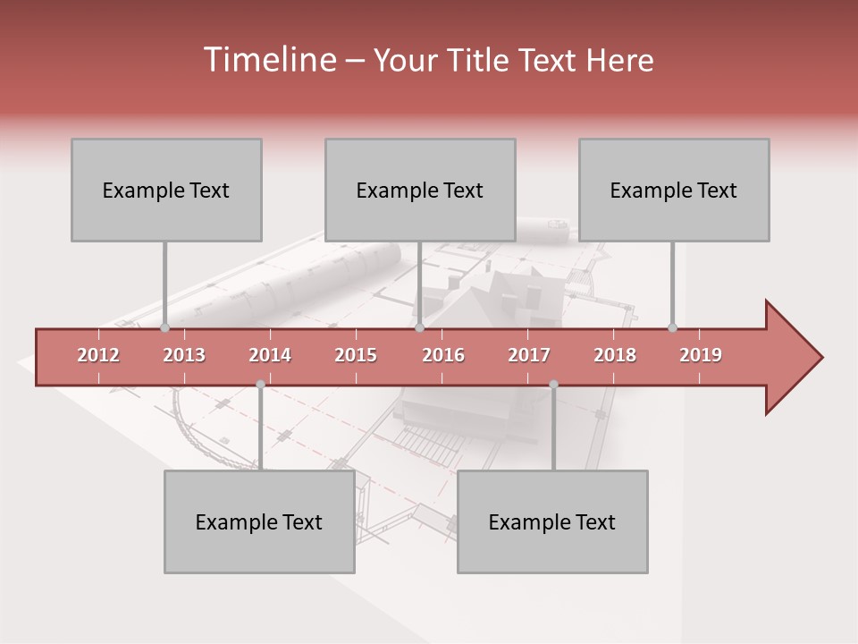 Home Frame Exterior PowerPoint Template