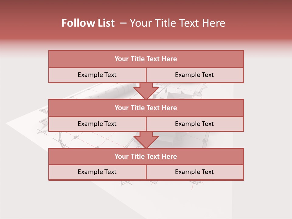Home Frame Exterior PowerPoint Template