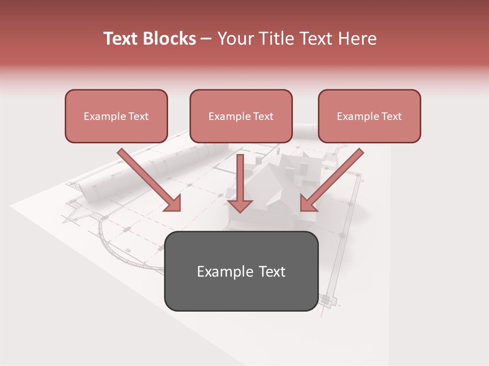Home Frame Exterior PowerPoint Template