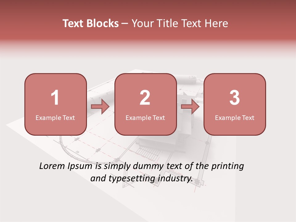 Home Frame Exterior PowerPoint Template