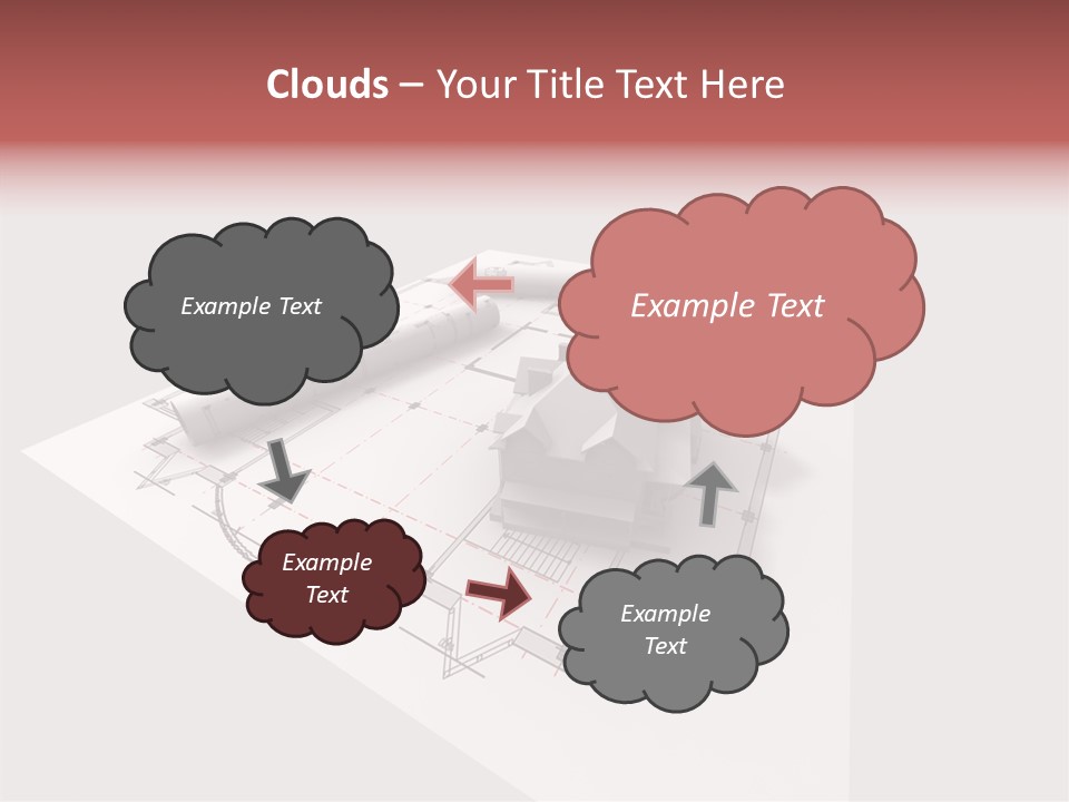 Home Frame Exterior PowerPoint Template