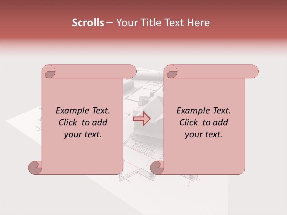 Home Frame Exterior PowerPoint Template