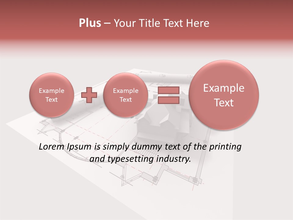 Home Frame Exterior PowerPoint Template