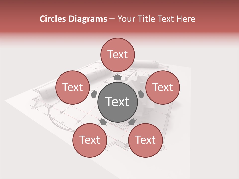 Home Frame Exterior PowerPoint Template