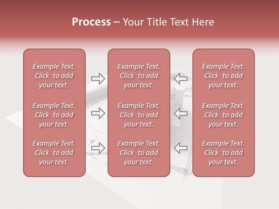 Home Frame Exterior PowerPoint Template