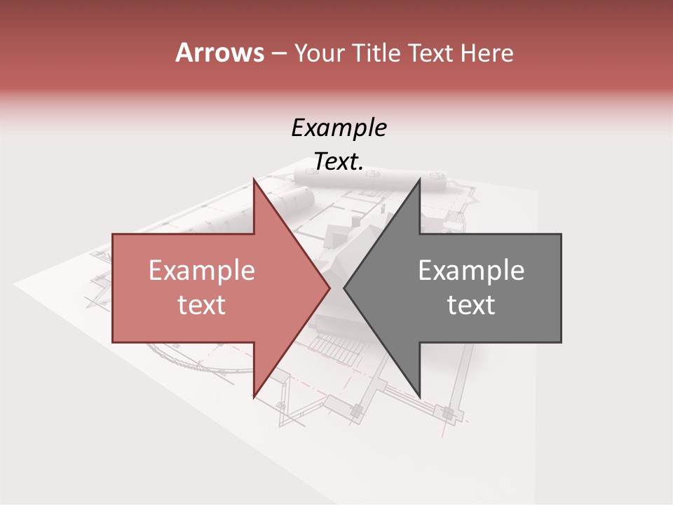 Home Frame Exterior PowerPoint Template