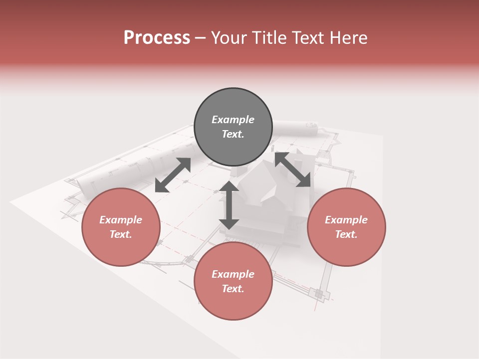 Home Frame Exterior PowerPoint Template