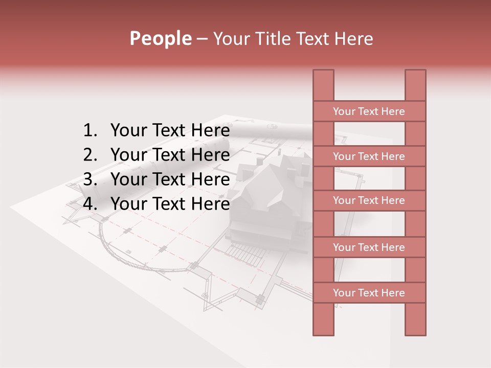 Home Frame Exterior PowerPoint Template