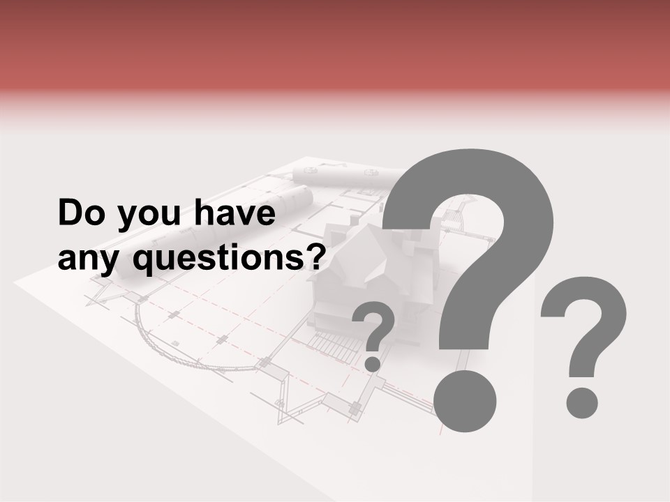 Home Frame Exterior PowerPoint Template