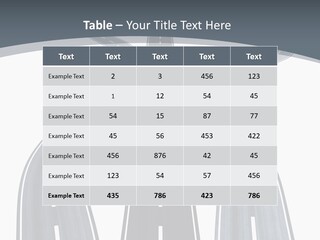Vanishing Detour Right PowerPoint Template