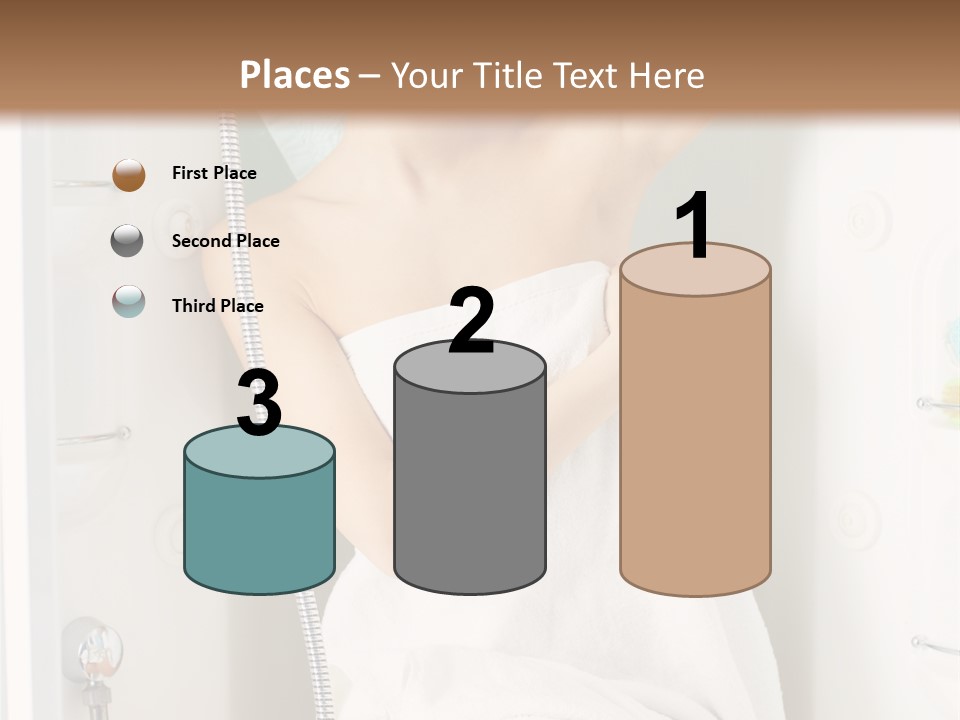 Beautiful Cubicle Positive PowerPoint Template