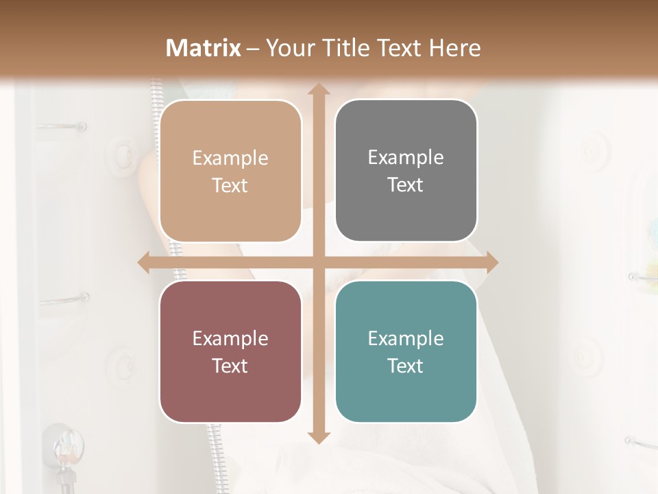 Beautiful Cubicle Positive PowerPoint Template