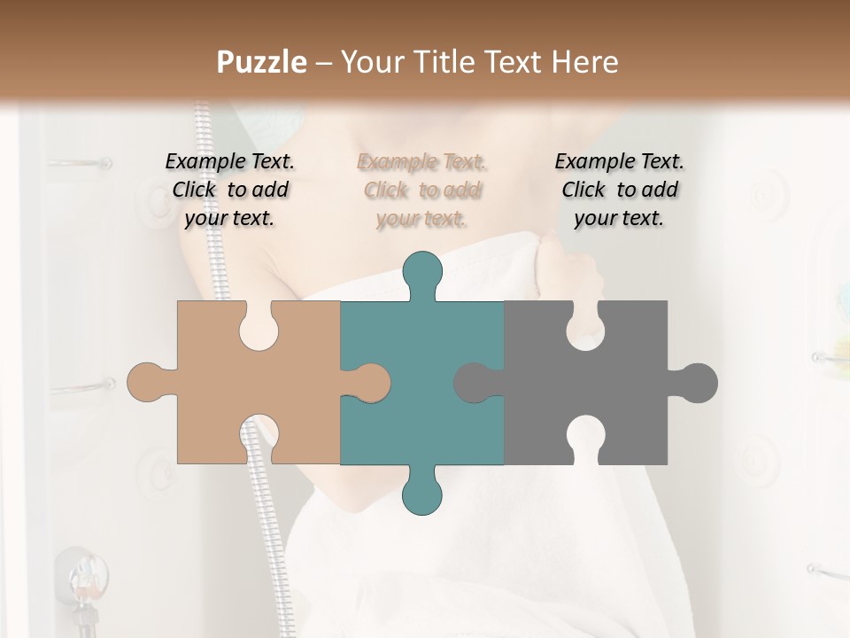 Beautiful Cubicle Positive PowerPoint Template