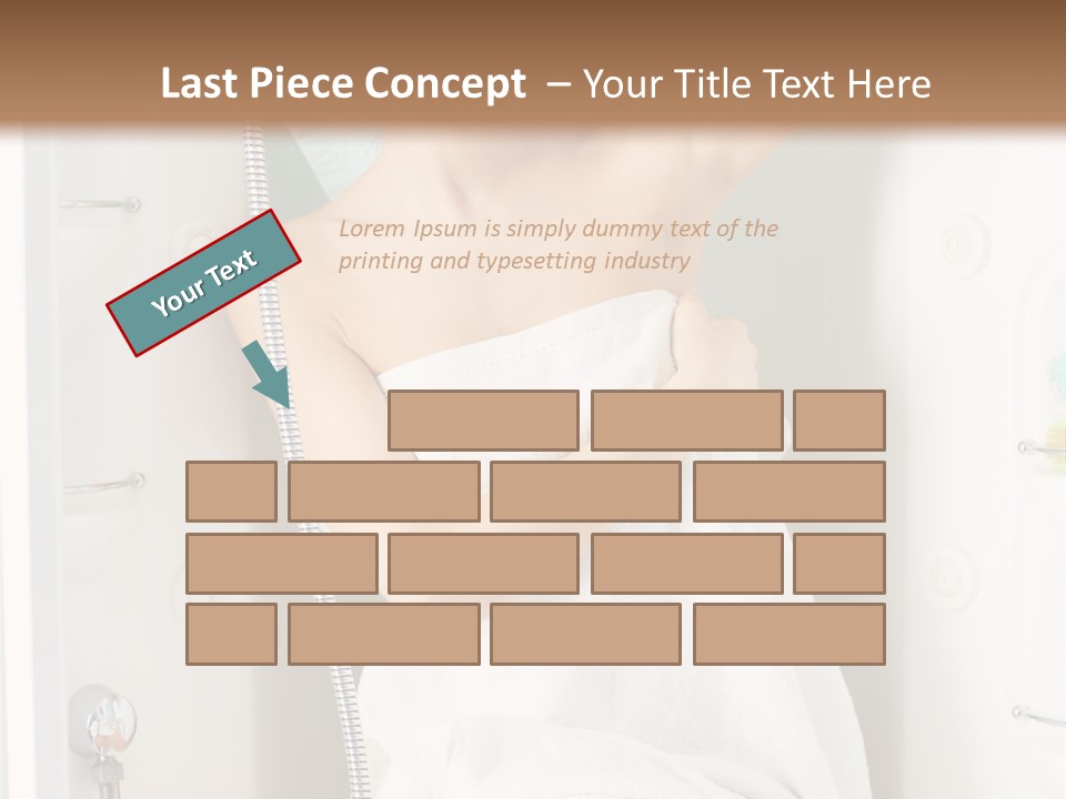 Beautiful Cubicle Positive PowerPoint Template