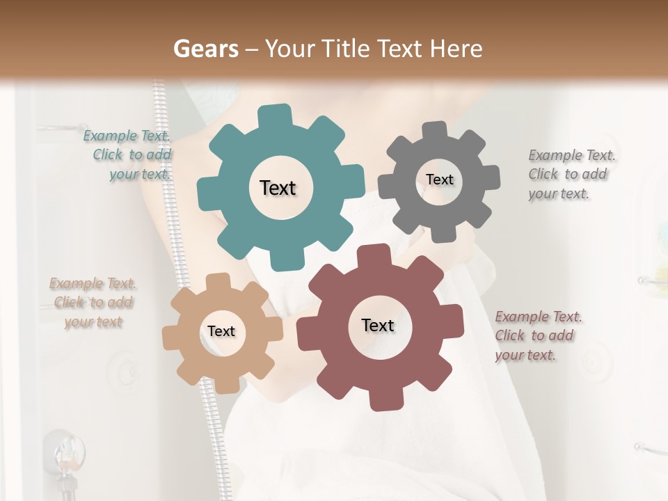 Beautiful Cubicle Positive PowerPoint Template
