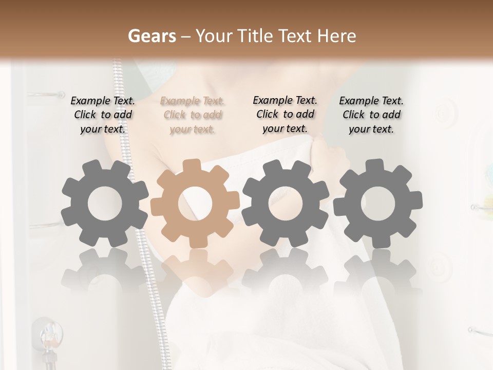 Beautiful Cubicle Positive PowerPoint Template