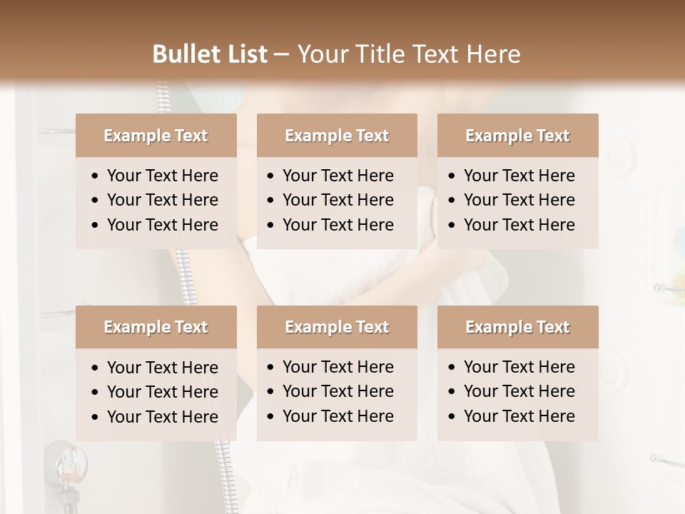 Beautiful Cubicle Positive PowerPoint Template