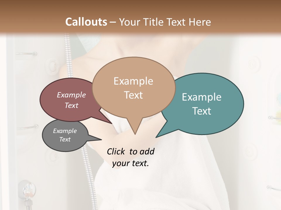 Beautiful Cubicle Positive PowerPoint Template