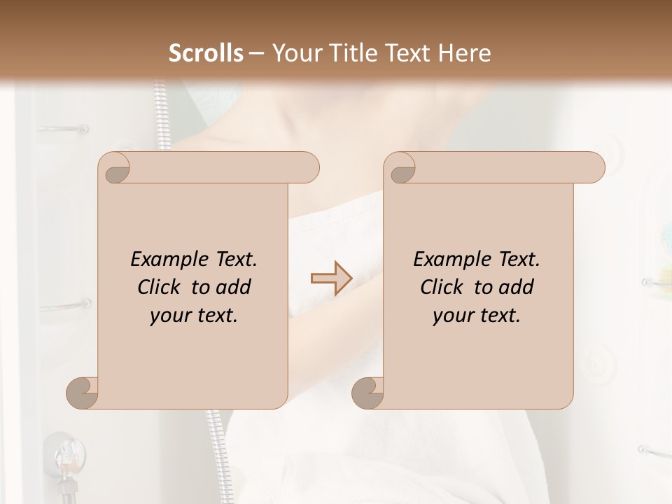 Beautiful Cubicle Positive PowerPoint Template