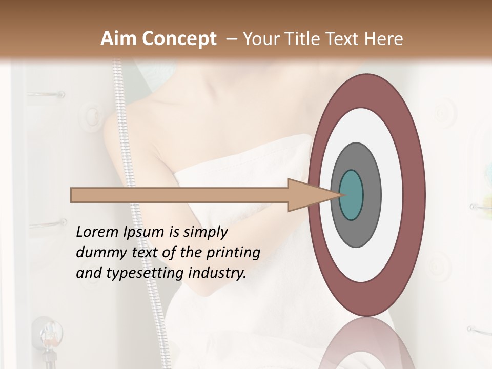 Beautiful Cubicle Positive PowerPoint Template