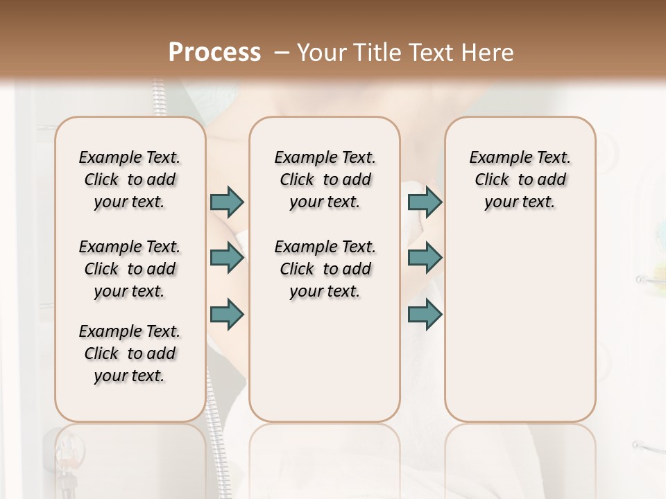 Beautiful Cubicle Positive PowerPoint Template