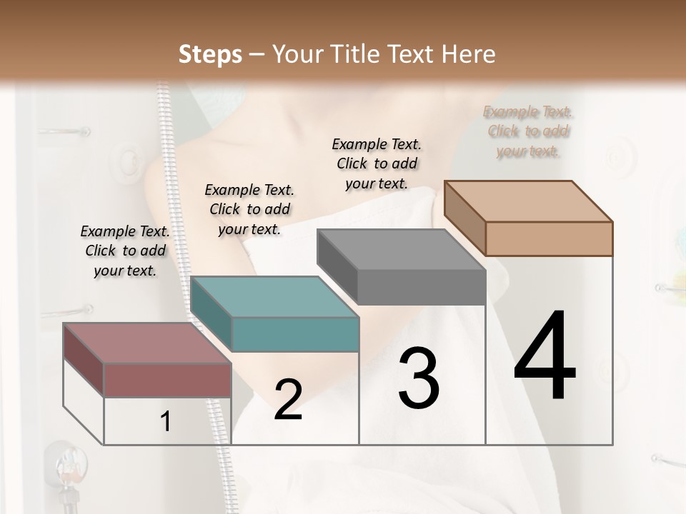Beautiful Cubicle Positive PowerPoint Template