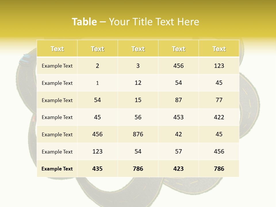 Seat Fun Cute PowerPoint Template