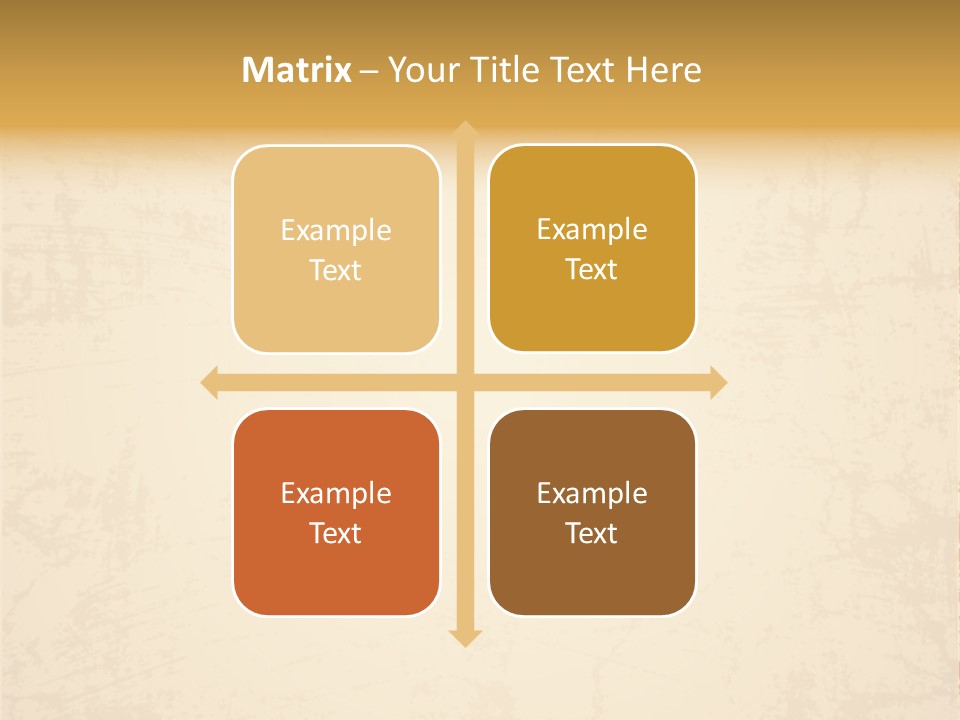 Old Canvas Brown PowerPoint Template