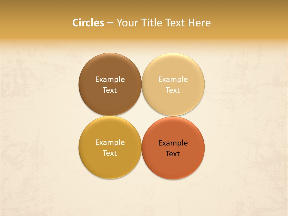 Old Canvas Brown PowerPoint Template