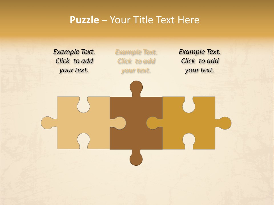 Old Canvas Brown PowerPoint Template