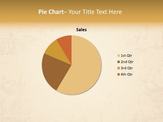 Old Canvas Brown PowerPoint Template