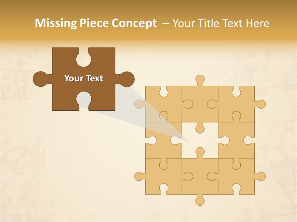 Old Canvas Brown PowerPoint Template