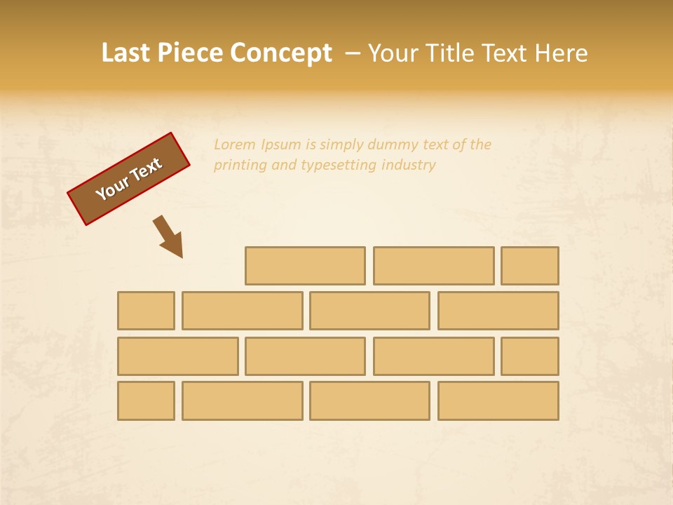 Old Canvas Brown PowerPoint Template