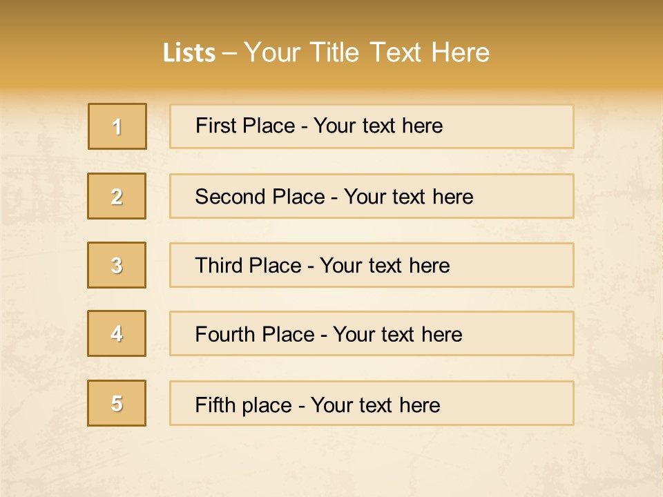 Old Canvas Brown PowerPoint Template