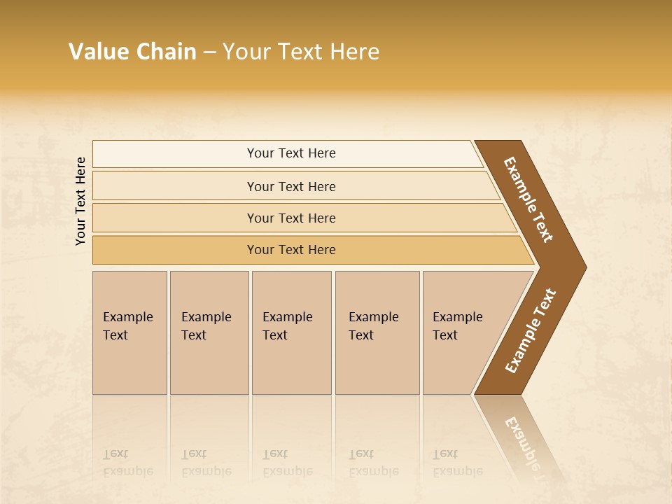 Old Canvas Brown PowerPoint Template