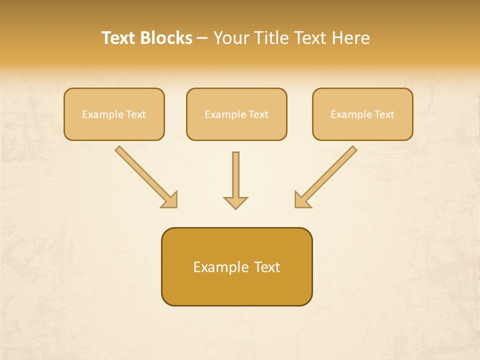 Old Canvas Brown PowerPoint Template
