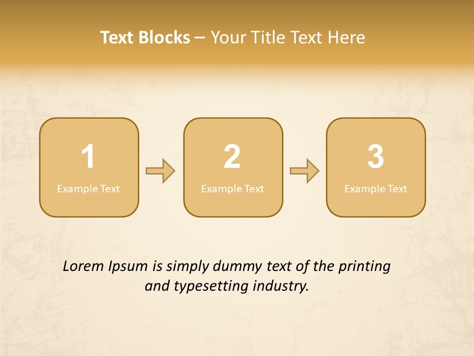 Old Canvas Brown PowerPoint Template