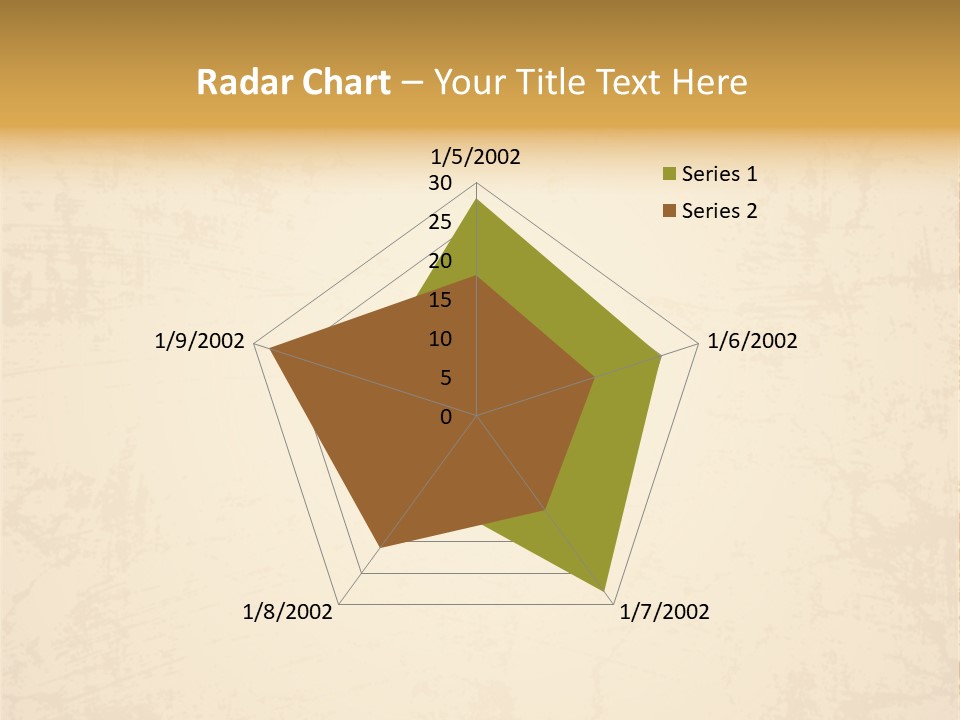Old Canvas Brown PowerPoint Template